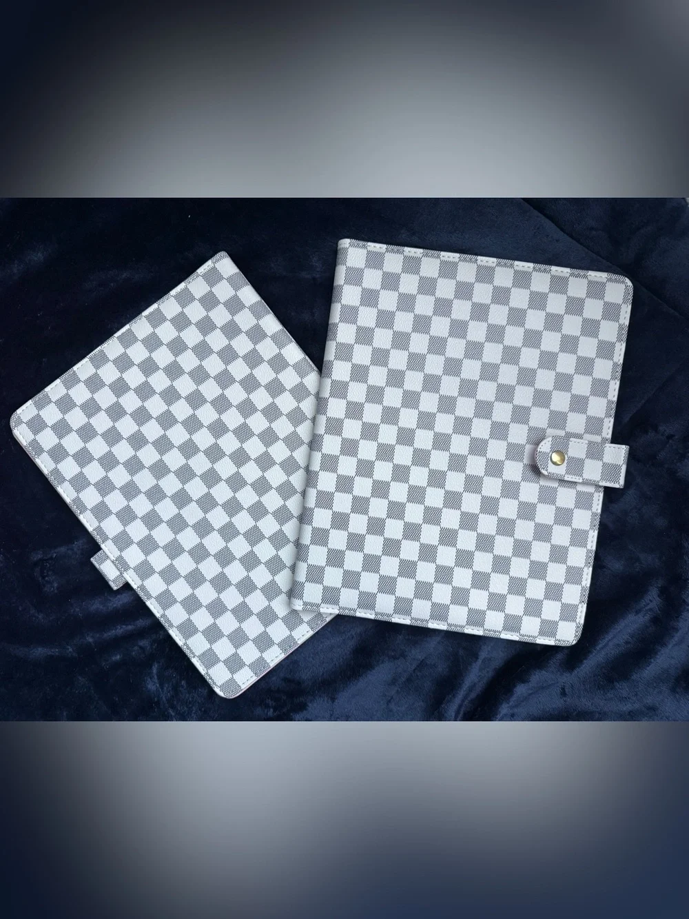 Luxury A4 Padfolio/Portfolio Legal Pad Cream/White with Pink Interior